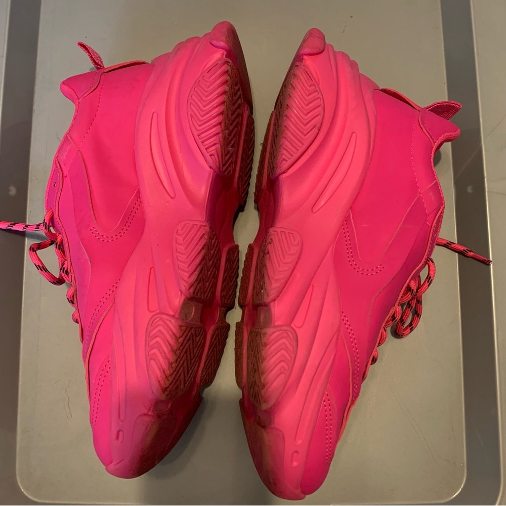 Steve Madden Women's possession Pink Sneakers - Picture 7 of 13